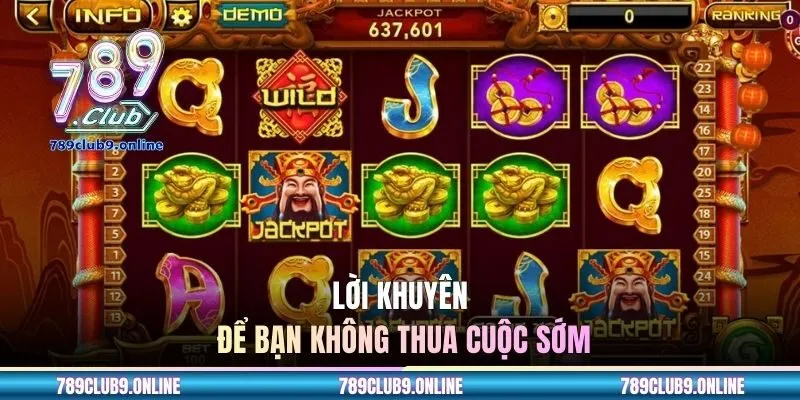 Lời khuyên để bạn không thua cuộc sớm